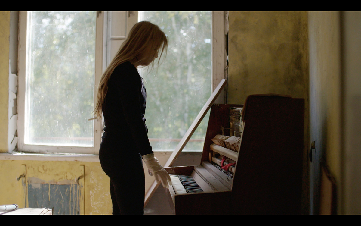Z natáčení filmu Pripyat Piano